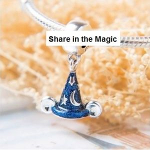 Blue Enamel Magic Cap Charm